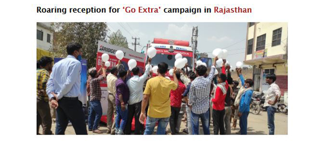 Go Extra Campaign – Newsletter #6